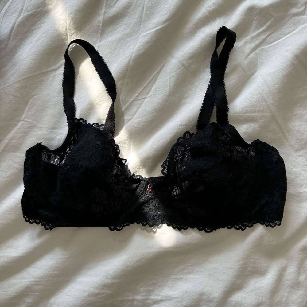 Savage X Fenty Black Lace Bra